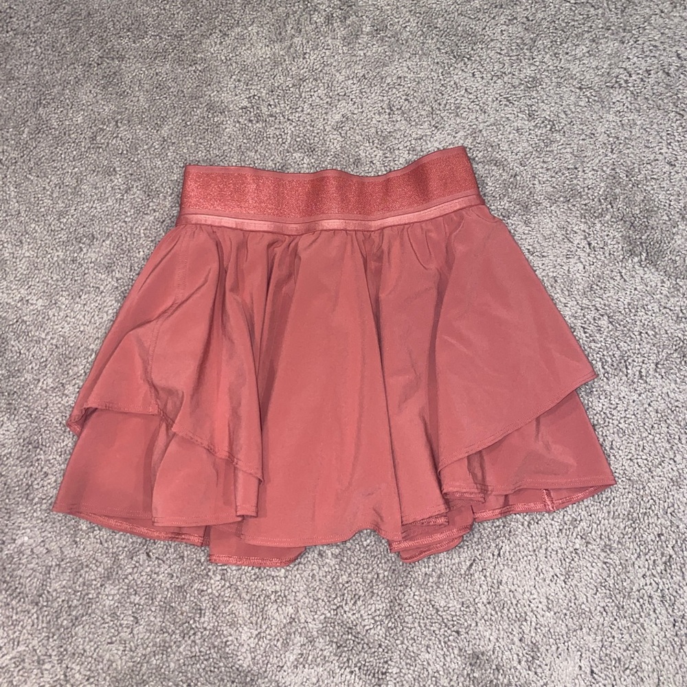 LULULEMON Court Rival High Rise Skirt, Cherry Tint, Size 2 Regular